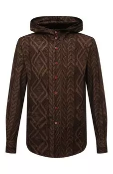 Хлопковая рубашка Kiton