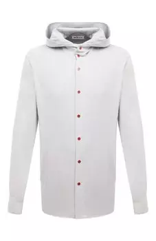 Хлопковая рубашка Kiton