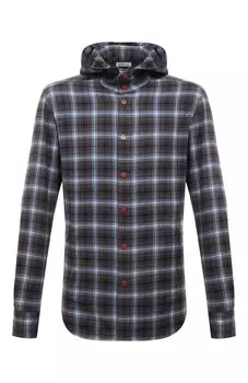 Хлопковая рубашка Kiton