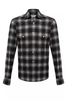 Хлопковая рубашка Kiton