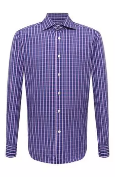 Хлопковая рубашка Kiton