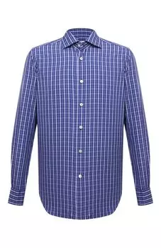 Хлопковая рубашка Kiton