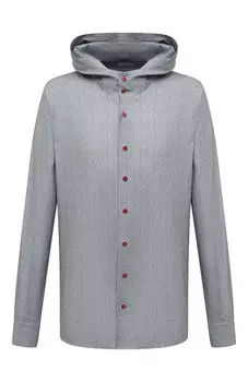 Хлопковая рубашка Kiton