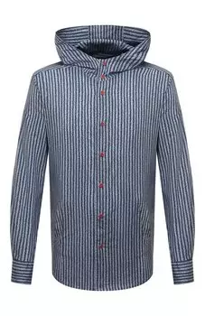 Хлопковая рубашка Kiton