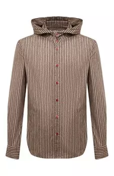 Хлопковая рубашка Kiton