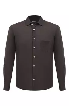 Хлопковая рубашка Kiton