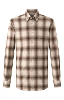 Хлопковая рубашка Kiton