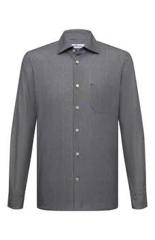 Хлопковая рубашка Kiton