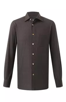 Хлопковая рубашка Kiton