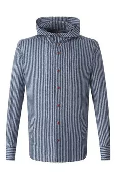 Хлопковая рубашка Kiton