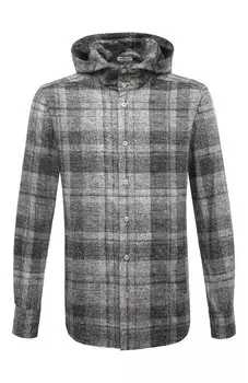 Хлопковая рубашка Kiton