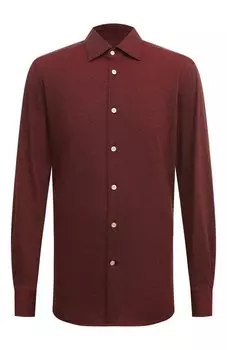 Хлопковая рубашка Kiton