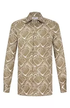 Хлопковая рубашка Kiton