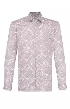 Хлопковая рубашка Kiton