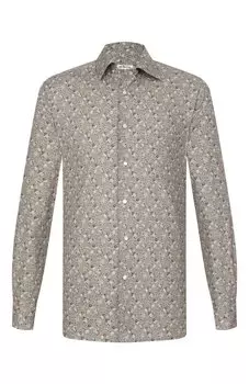 Хлопковая рубашка Kiton