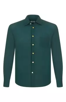 Хлопковая рубашка Kiton