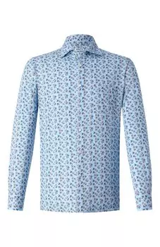 Хлопковая рубашка Kiton