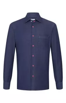 Хлопковая рубашка Kiton