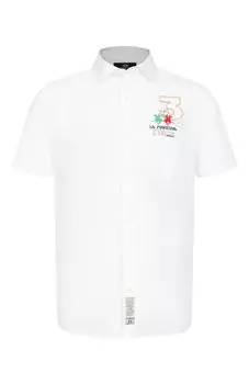 Хлопковая рубашка La Martina
