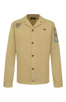 Хлопковая рубашка La Martina