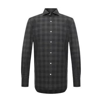 Хлопковая рубашка Luigi Borrelli