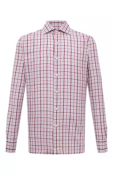 Хлопковая рубашка Luigi Borrelli