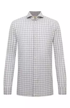 Хлопковая рубашка Luigi Borrelli