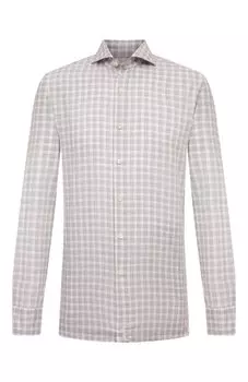 Хлопковая рубашка Luigi Borrelli