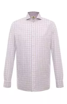 Хлопковая рубашка Luigi Borrelli