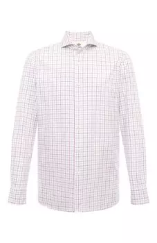 Хлопковая рубашка Luigi Borrelli