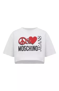 Хлопковая рубашка M05CH1NO Jeans