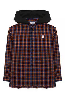 Хлопковая рубашка Marcelo Burlon Kids of Milan