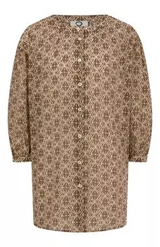 Хлопковая рубашка Marina Rinaldi Voyage