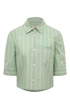 Хлопковая рубашка Marni