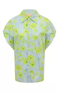 Хлопковая рубашка Marni