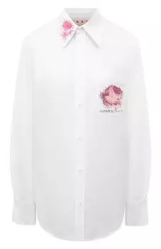 Хлопковая рубашка Marni