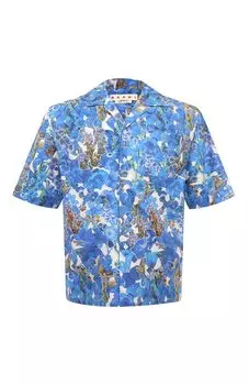 Хлопковая рубашка Marni