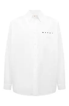 Хлопковая рубашка Marni