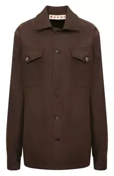 Атласная рубашка Marni