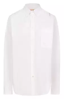 Хлопковая рубашка Marni