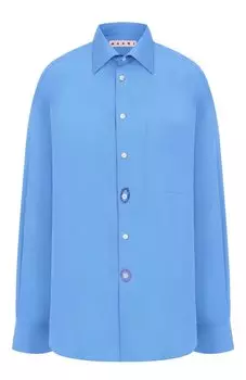 Хлопковая рубашка Marni