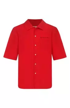 Хлопковая рубашка Marni