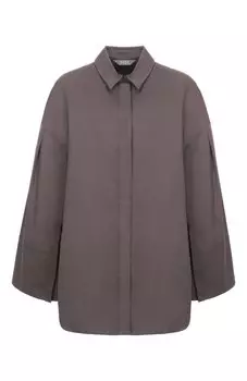 Хлопковая рубашка Max Mara Leisure