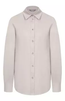 Хлопковая рубашка Max Mara Leisure