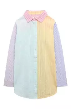 Хлопковая рубашка MC2 Saint Barth