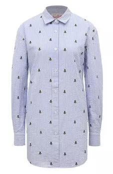 Хлопковая рубашка MC2 Saint Barth