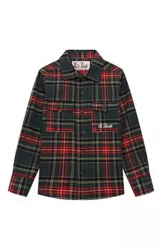 Хлопковая рубашка MC2 Saint Barth