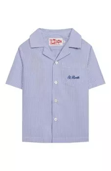 Хлопковая рубашка MC2 Saint Barth