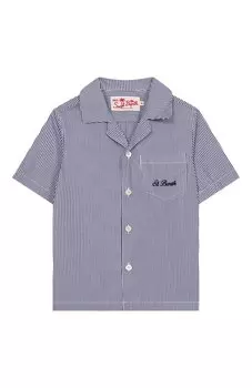 Хлопковая рубашка MC2 Saint Barth