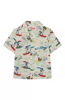 Хлопковая рубашка MC2 Saint Barth